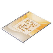 The Things I Never Want You to Change ノートブック (左側)