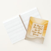 The Things I Never Want You to Change ノートブック (内部)