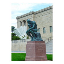 The Thinker and The Shuttlecock, Kansas City, MO