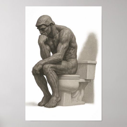 The Thinker on the Throne ポスター (正面)
