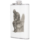 The Thinker on the Throne – Classical Charcoal Sty フラスク (左)