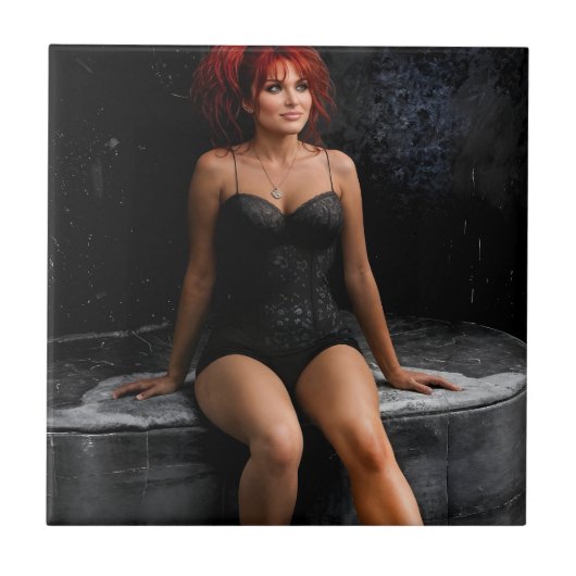 The Thinking Room ceramic tile タイル (正面)