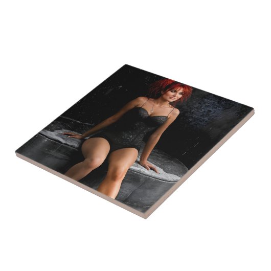 The Thinking Room ceramic tile タイル (側面)