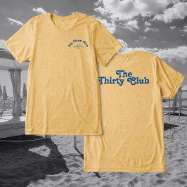 The Thirty Club Pink Oversize 30th Birthday Party  トライブレンドＴシャツ
