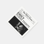 The Thirty Times Newspaper 30th Birthday スタンダードカクテルナプキン (角)