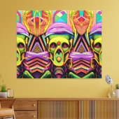 The Three Cyborg Problem キャンバスプリント (インサイチュ (リビング))