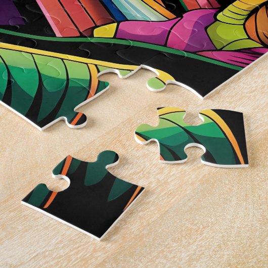 The Three Cyborg Problem ジグソーパズル (側面)