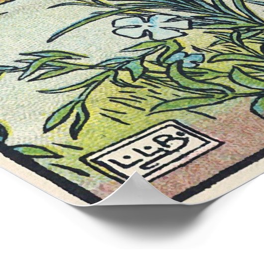 The Three Little Pigs Straw House Fairy Tale 1904 ポスター (角)