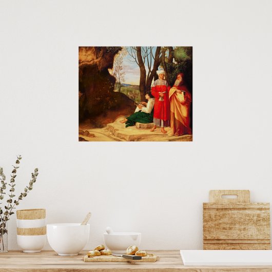 The Three Philosophers ポスター (キッチン)