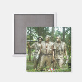 The Three Servicemen Statue マグネット (正面/裏面)