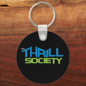 The Thrill Societyロゴ キーホルダー (正面)