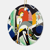 The Thundershower - A Symphony ofレトロ・アート セラミックオーナメント (左)