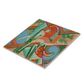 The Thundershower – Abstract Chaos in Bloom タイル (側面)