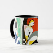 The Thundershower Modern Art Mug マグカップ (正面左)
