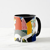 The Thundershower Modern Art Mug マグカップ (正面右)