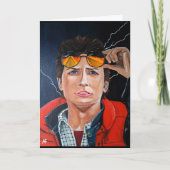 The Time Traveller Painting by Alfred Fox カード (正面)