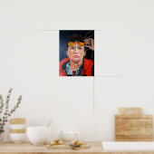 The Time Traveller Painting by Alfred Fox ポスター (キッチン)