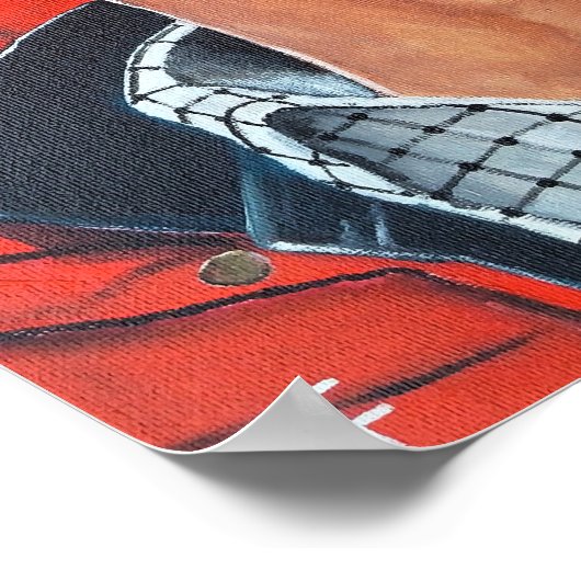 The Time Traveller Painting by Alfred Fox ポスター (角)