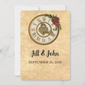 The Timeless Nocturne: Clockwork Heart Invitation 招待状 (正面)