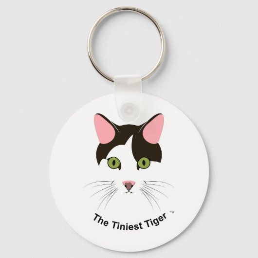 The Tiniest Tiger Logo Keychain キーホルダー (正面)