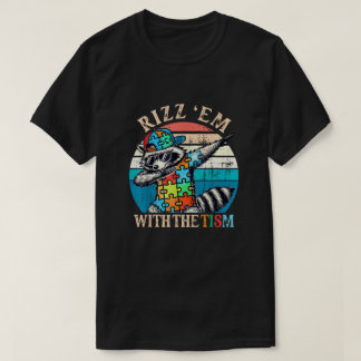 The Tism Rizz - Unlocking Charisma Level Tシャツ