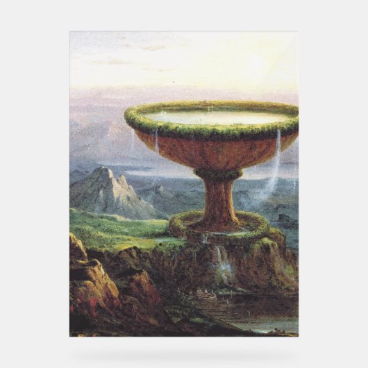 The Titan's Goblet by Thomas Cole アクリルサイン (正面)
