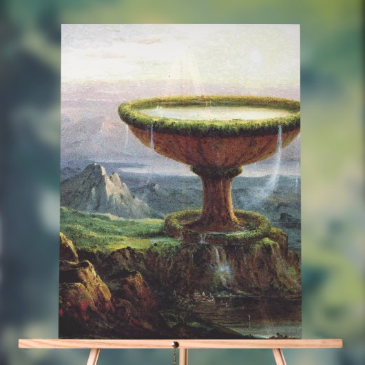 The Titan's Goblet by Thomas Cole アクリルサイン (ニュートラル)