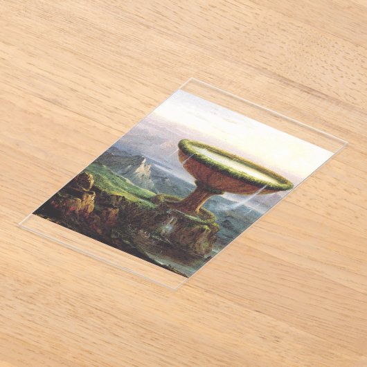 The Titan's Goblet by Thomas Cole アクリル招待状 (レイダウン)