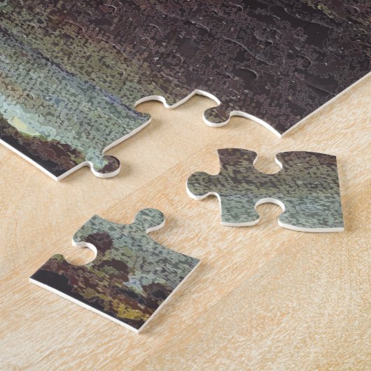 The Titan's Goblet by Thomas Cole ジグソーパズル (側面)