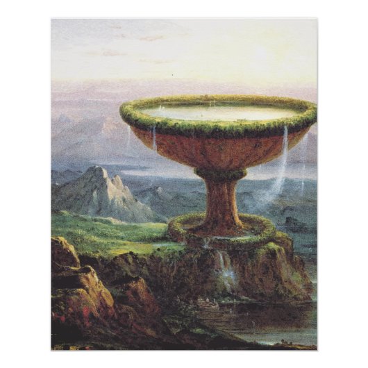 The Titan's Goblet by Thomas Cole ポスター (正面)