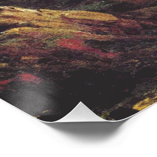 The Titan's Goblet by Thomas Cole ポスター (コーナー)