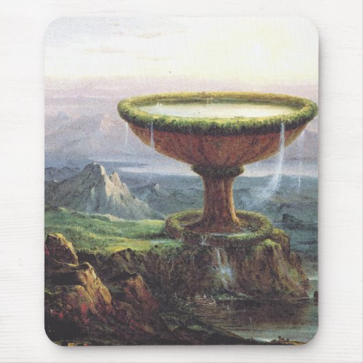 The Titan's Goblet by Thomas Cole マウスパッド (正面)