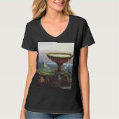 The Titan's Goblet by Thomas Cole Tシャツ (正面)
