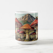 The Toadstool Village Beneath the Mountains コーヒーマグカップ (中央)