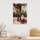 The Toilet by John William Waterhouse ポスター (キッチン)