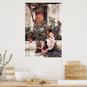 The Toilet, by John William Waterhouse - 1889 ポスター (キッチン)