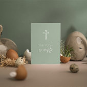 The Tomb Is Empty Christian Easter Card  シーズンカード