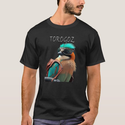The Torogoz Ingenious - The National Bird of El Sa Tシャツ (正面)