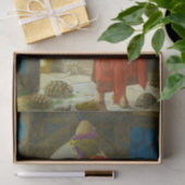 The Tortoise Trainer, 1906 by Osman Hamdi Bey 薄葉紙 (ギフト)