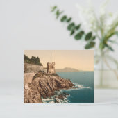 The Tower at Nervi, Genoa, Liguria，イタリア ポストカード (スタンド正面)