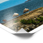 The Towering Bastion of Fair Head フォトプリント (角)