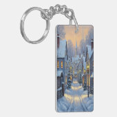The Town In Winter キーホルダー (正面左)