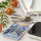 The Town In Winter キーホルダー (正面右)