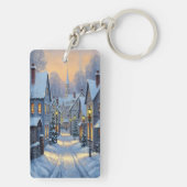 The Town In Winter キーホルダー (裏面)