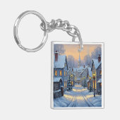 The Town In Winter キーホルダー (正面左)