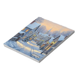 The Town In Winter ノートパッド