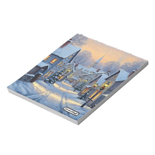 The Town In Winter ノートパッド (回転)