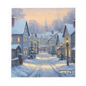 The Town In Winter ノートパッド (正面)