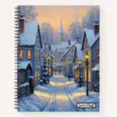 The Town In Winter ノートブック (正面)