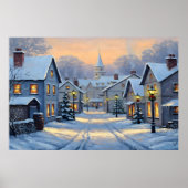 The Town In Winter ポスター (正面)